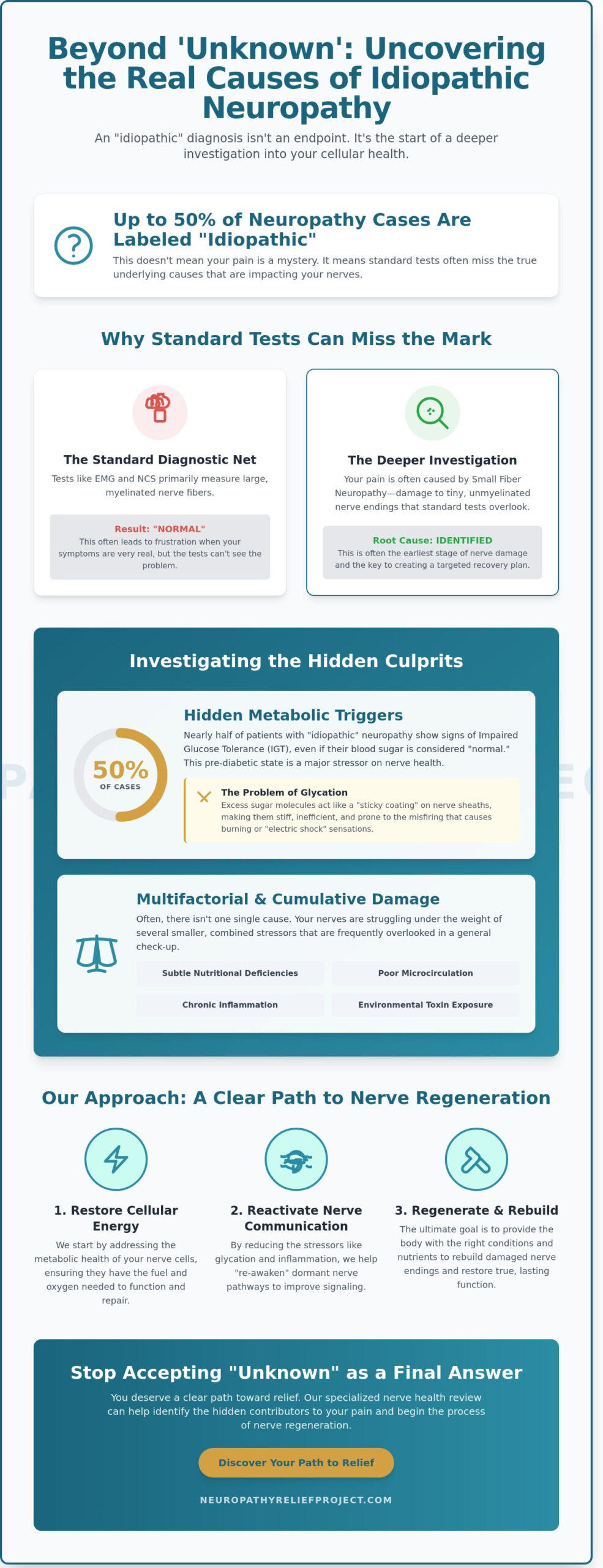 Idiopathic Neuropathy Causes: Understanding the "Unknown" and Finding Hidden Triggers