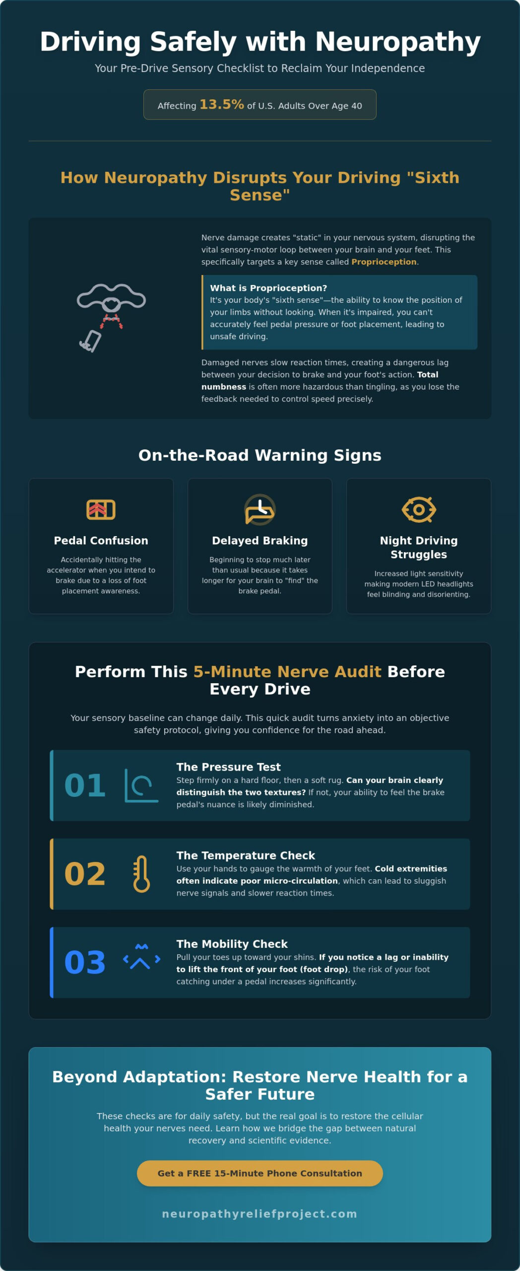 Driving with Nerve Damage: A Comprehensive Safety Checklist for 2026