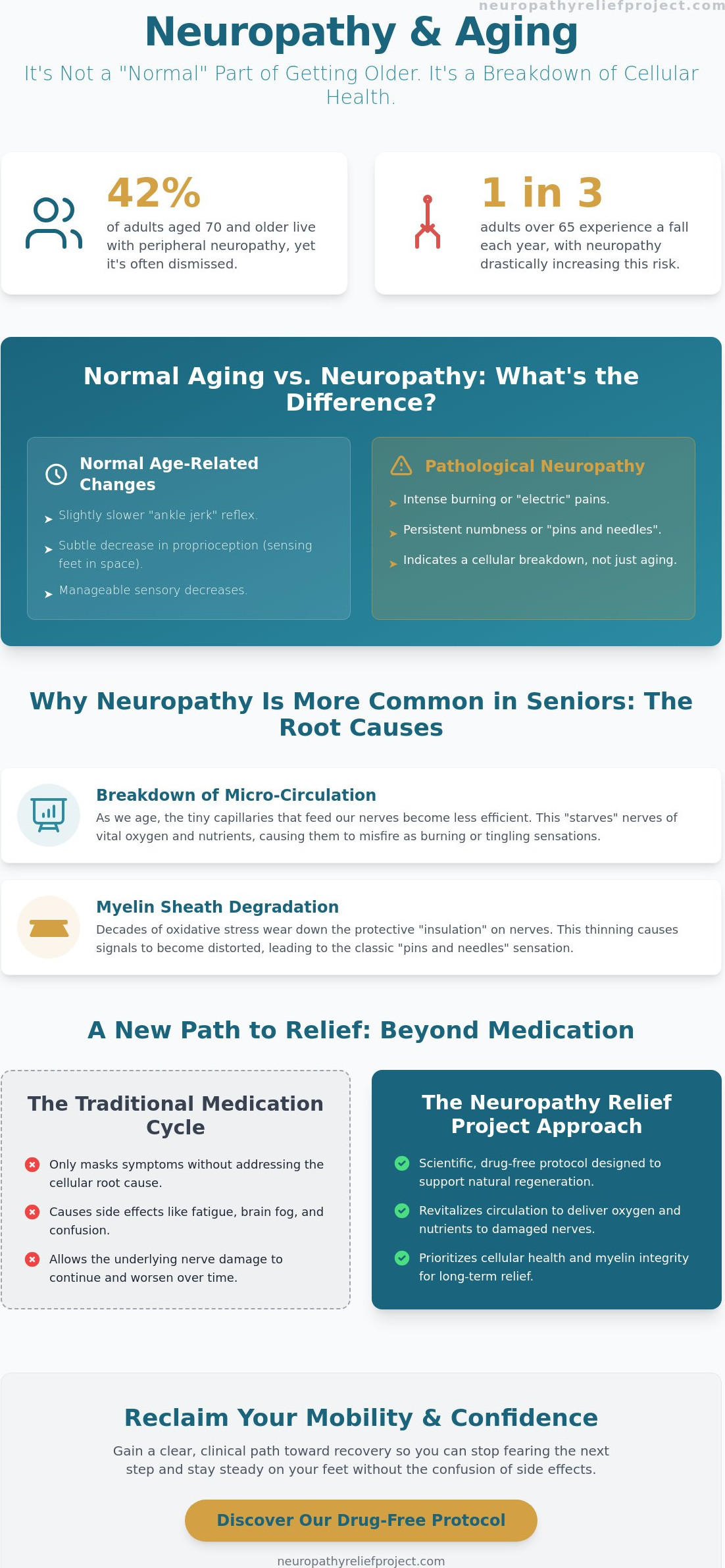 Neuropathy and Aging: Understanding Nerve Health in Your Senior Years