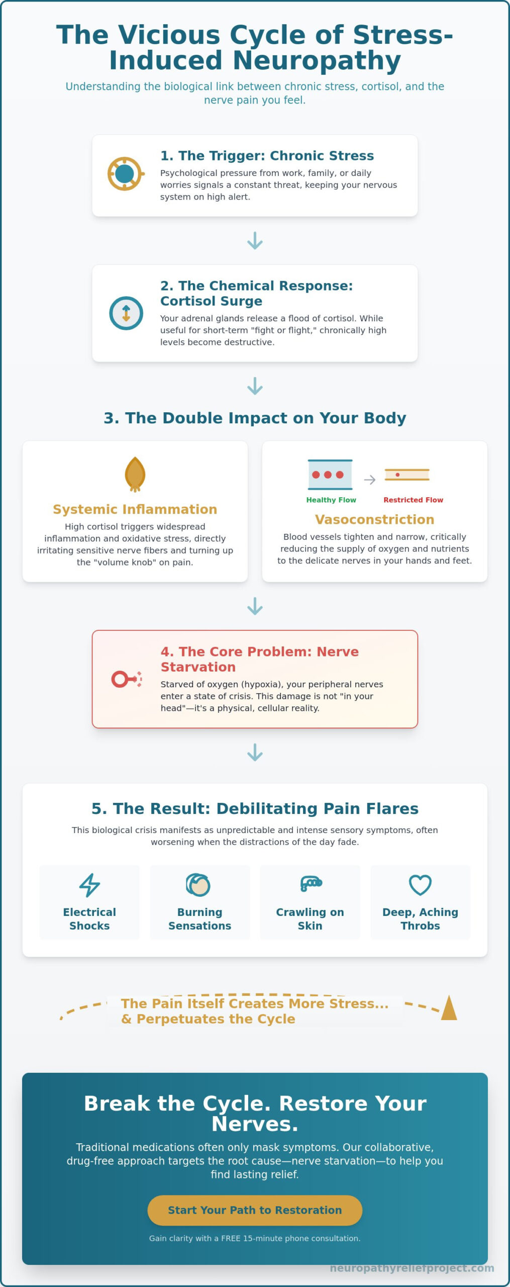 Stress Induced Neuropathy Pain: How to Calm Your Nervous System and Find Relief in 2026
